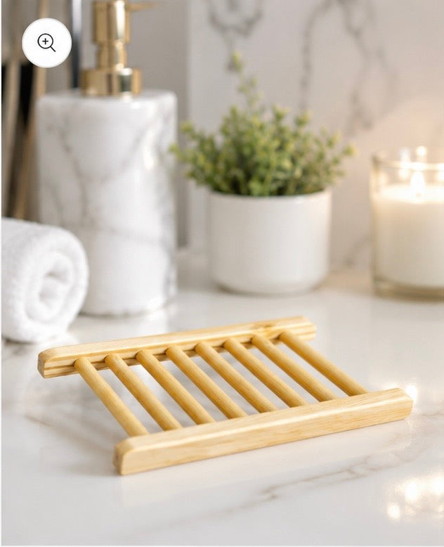 Bamboo Wooden Soap Dish