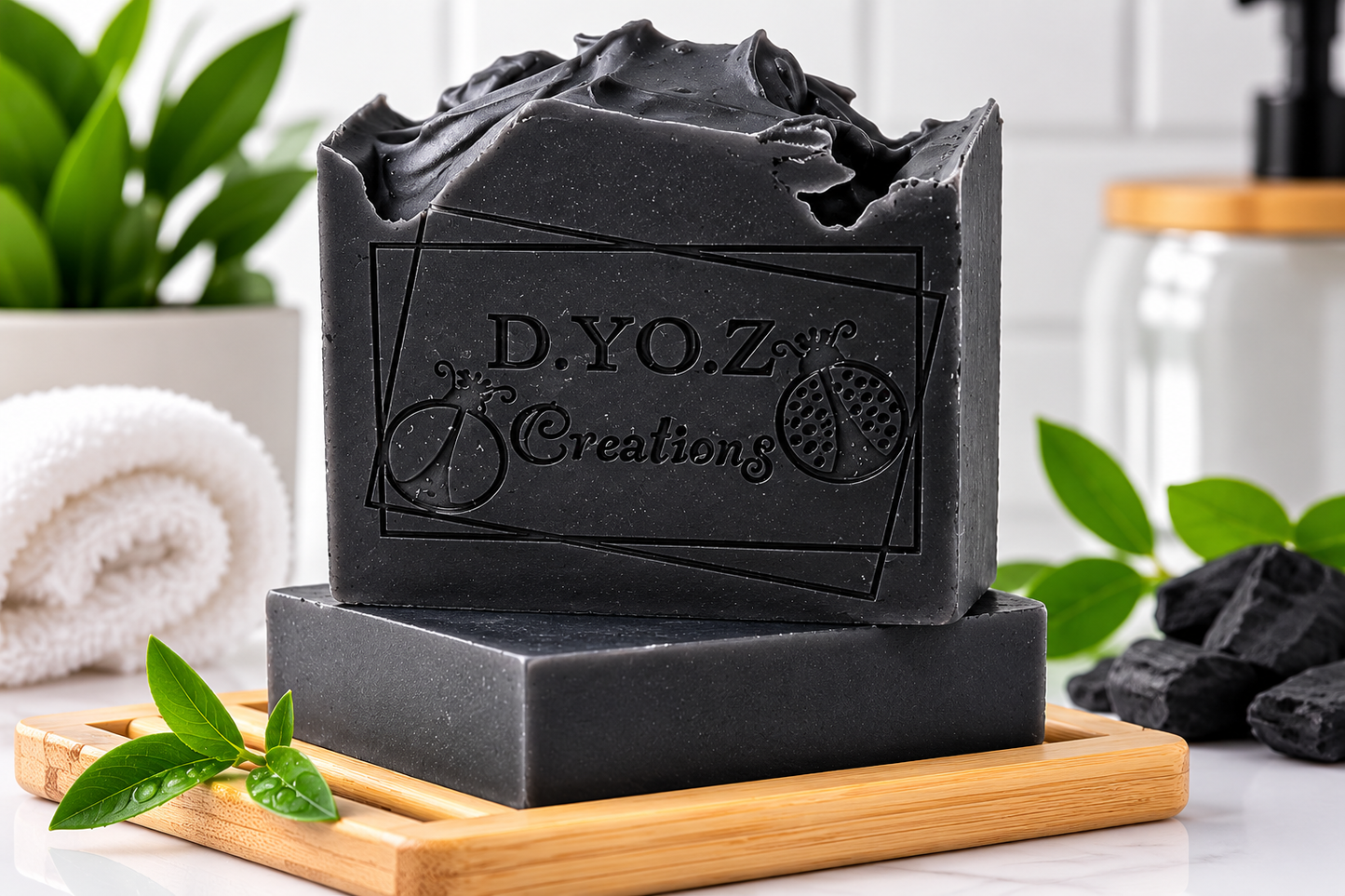 Activated Charcoal and Peppermint for Acne, Combination, and Oily skin Scented