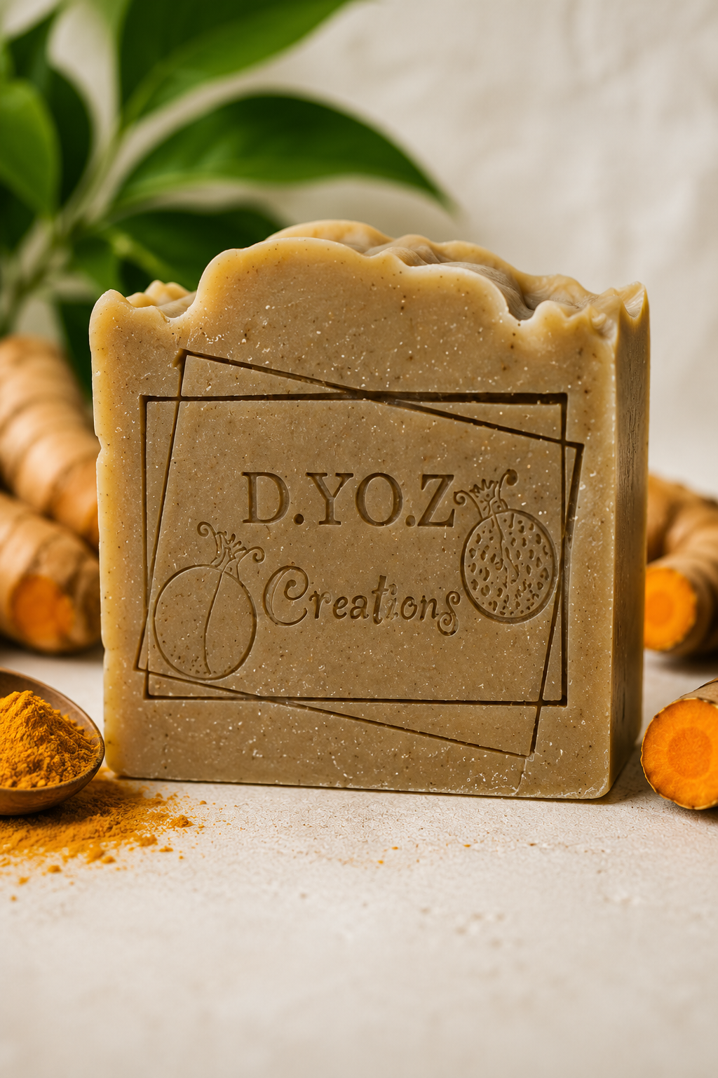 Turmeric, Carrot and Tea Tree Bar Soap Hyper-pigmentation lightly Scented