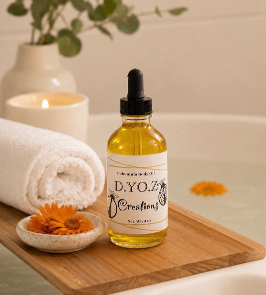 Calendula Multi-Use Sensitive Skin Body Oil- Fragrance-Free